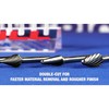 Drill America 3/16"x5/8" Cylindrical Radius End Carbide Burr 1/4 Shank DULSC14